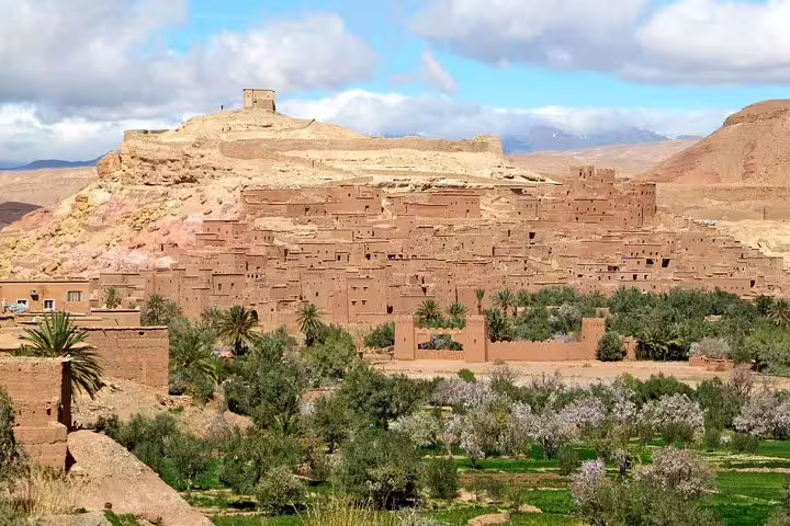 Ait Benhaddou kasbah near Ouarzazate, UNESCO site on Morocco best 8-day tour from Tangier
