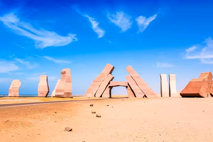 Wide view of Allah’s Gate at Ras Mohamed National Park on a Sharm El-Sheikh half-day excursion