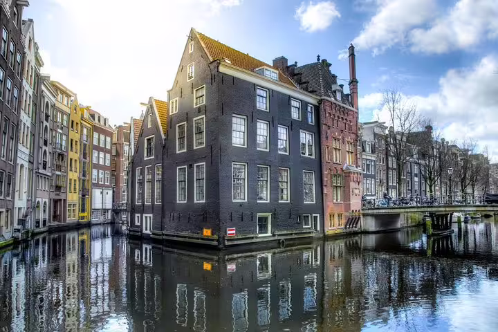 Famous spot in the heart of Amsterdam near the red light district