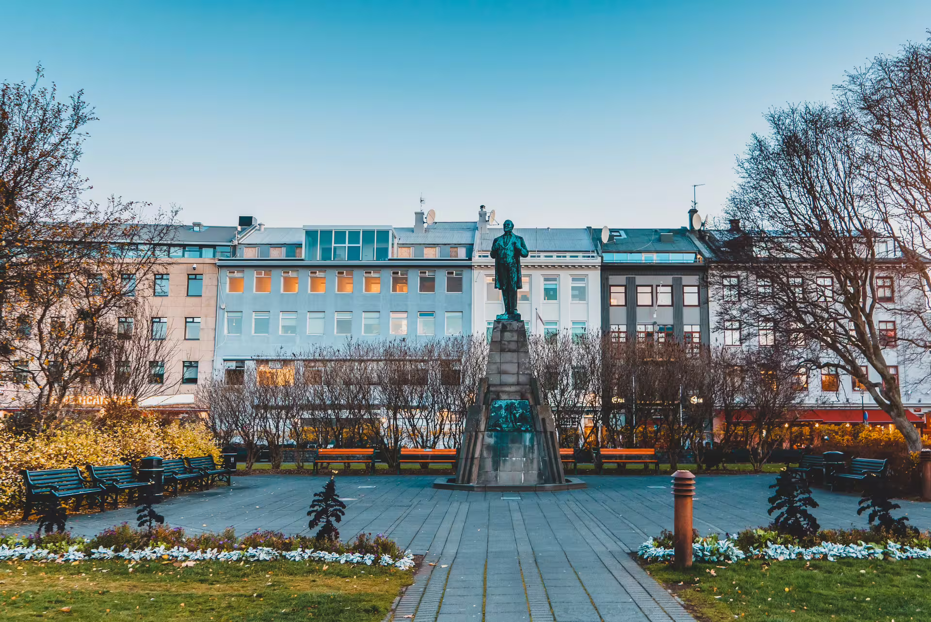 Austurvöllur Square