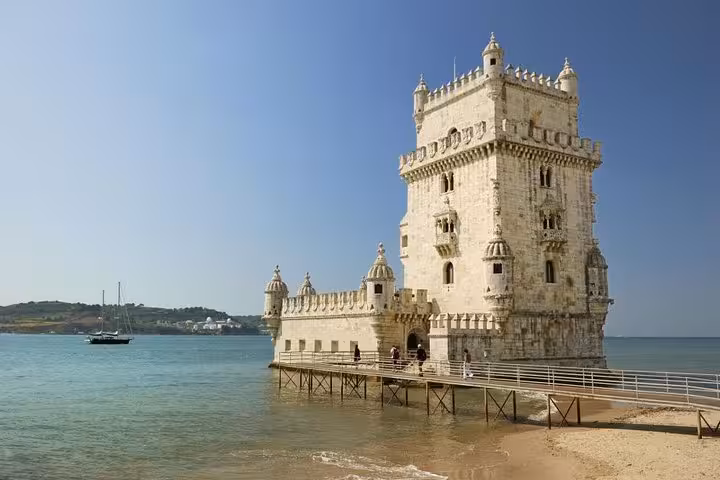 Discover the historic Belém Tower, a UNESCO World Heritage site, on a scenic private tour of Lisbon.