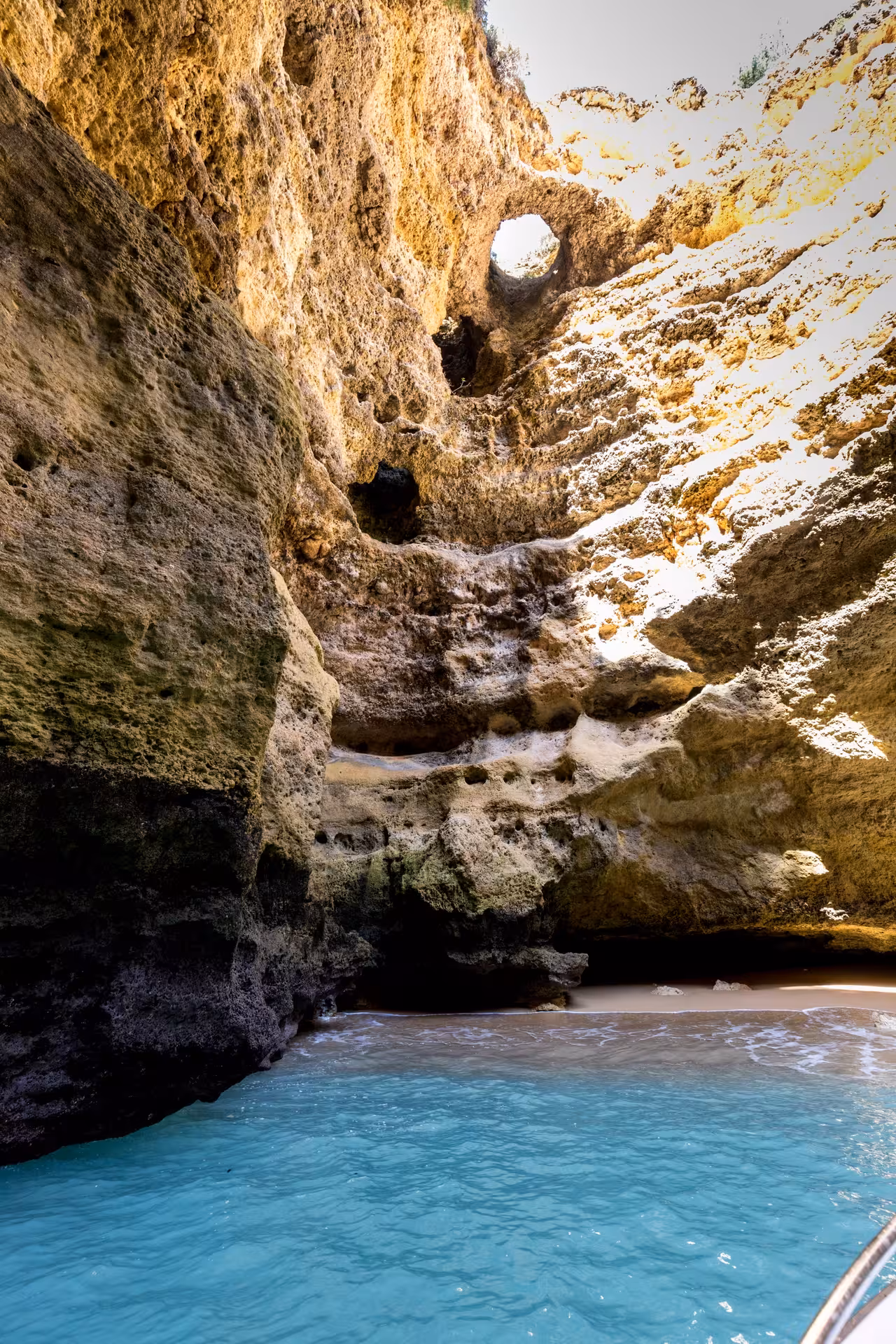 Explore the stunning Benagil Cave with its natural skylight and turquoise waters on a Benagil & Marinha Tour.