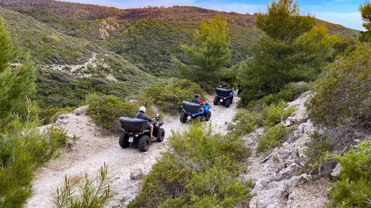 Explore scenic trails through lush landscapes on a Bosa ATV tour, ideal for thrill-seekers and outdoor enthusiasts.