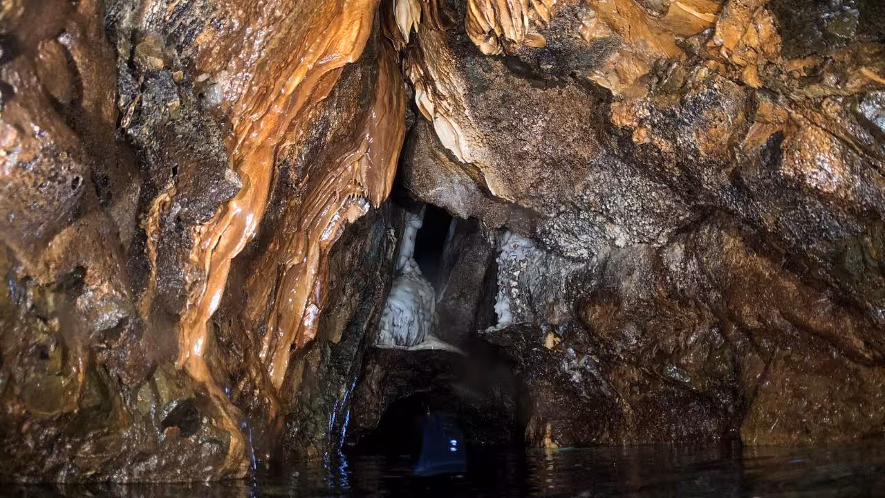 Explore the stunning rock formations within the Capo Marrargiu sea cave in Bosa, a hidden gem for snorkelers.