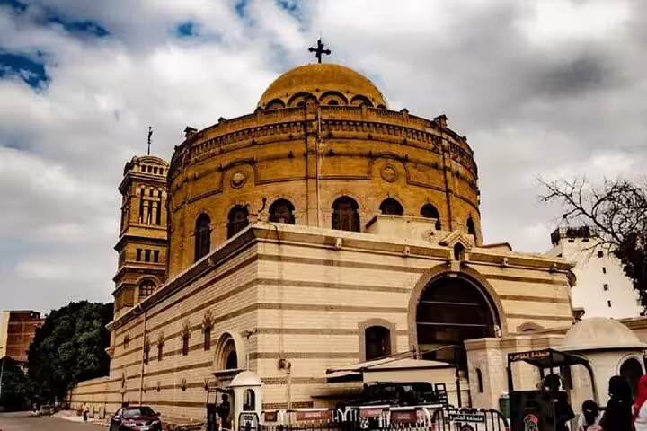 Cairo Citadel church architecture view on a 2-day private guided Cairo tour with expert local guide