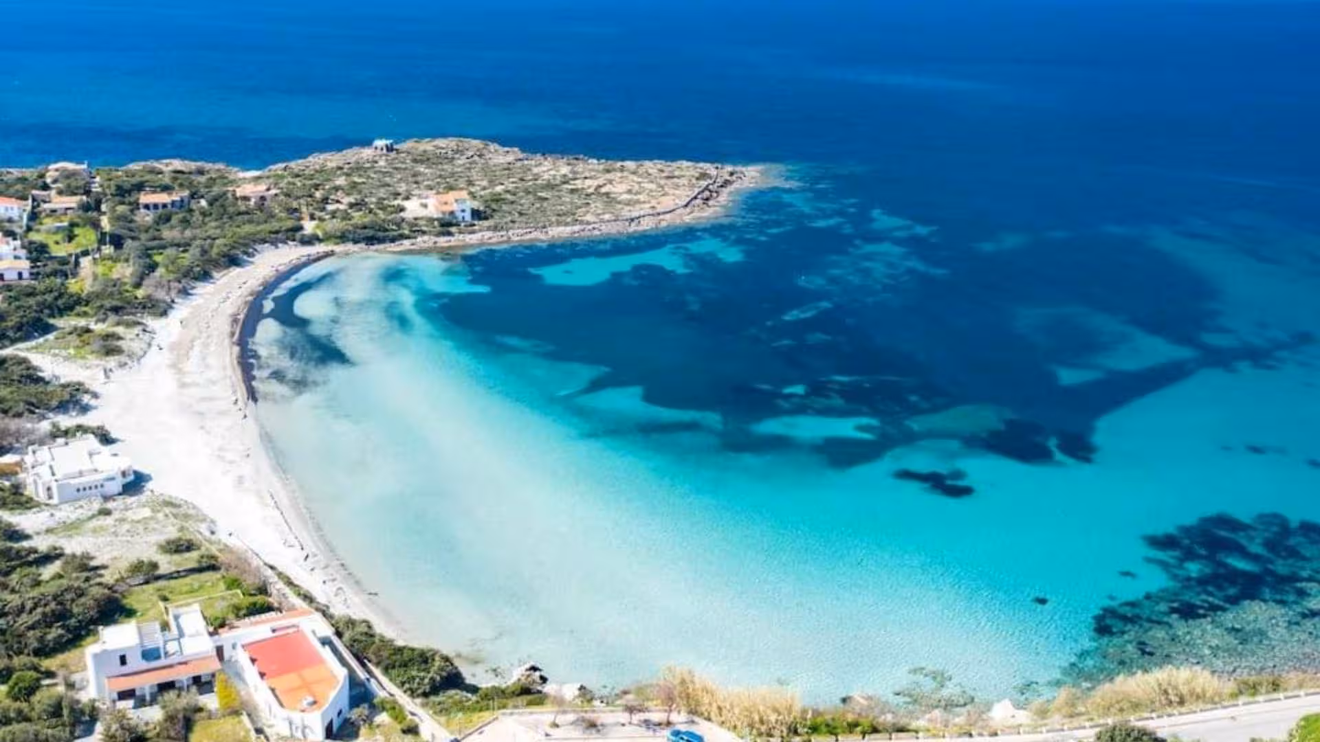 Enjoy a scenic ride to Calasetta's beautiful beaches with crystal-clear waters and inviting coastal landscapes.