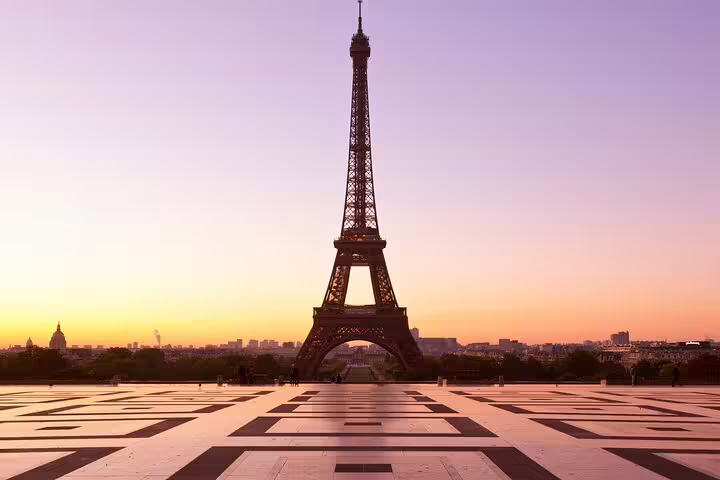 Professional chauffeur opening luxury sedan door for private car with driver service in Paris