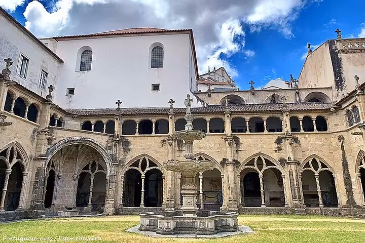 Discover the stunning Gothic architecture of Coimbra's ancient cloisters on a private walking tour.