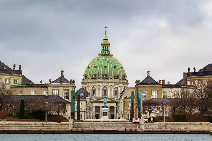 Explore the stunning architecture of the Frederiks Church during a private walking tour highlighting Copenhagen's secrets.