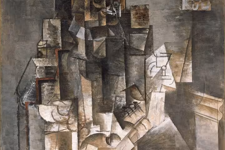 Cubist still life painting in the Picasso Museum Paris, viewed on a 2-hour private guided tour in Le Marais