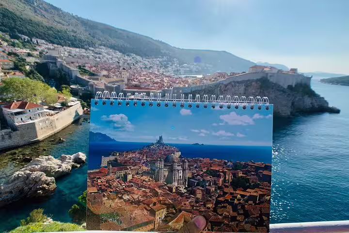Dubrovnik Old Town and Adriatic coast view, iconic King’s Landing filming location on Iron Throne group tour