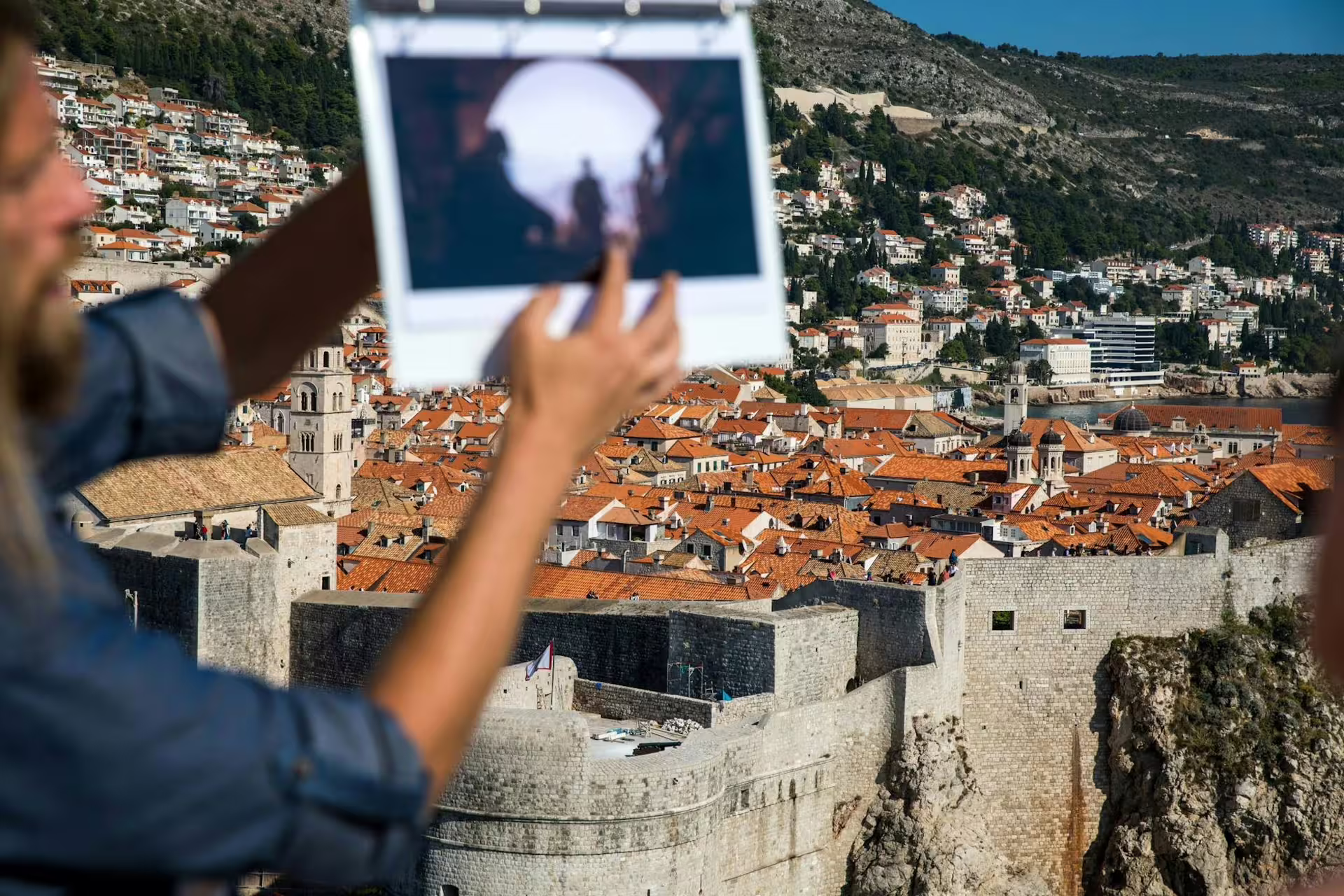 Dubrovnik Old Town walls viewpoint, matching Game of Thrones King’s Landing filming locations tour photo
