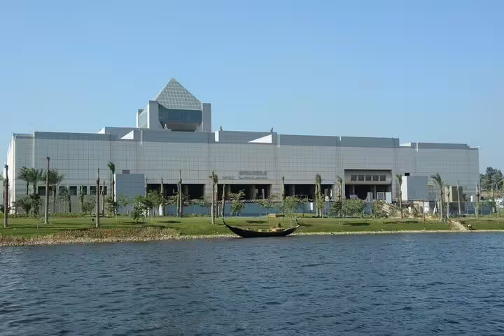 Exterior of the National Museum of Egyptian Civilization in Cairo on a private guided Egyptian museum tour