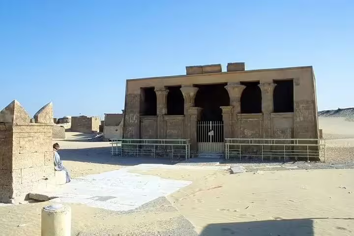Private tour vehicle pickup in Cairo for El Minya day tour by car, comfortable air-conditioned transfer