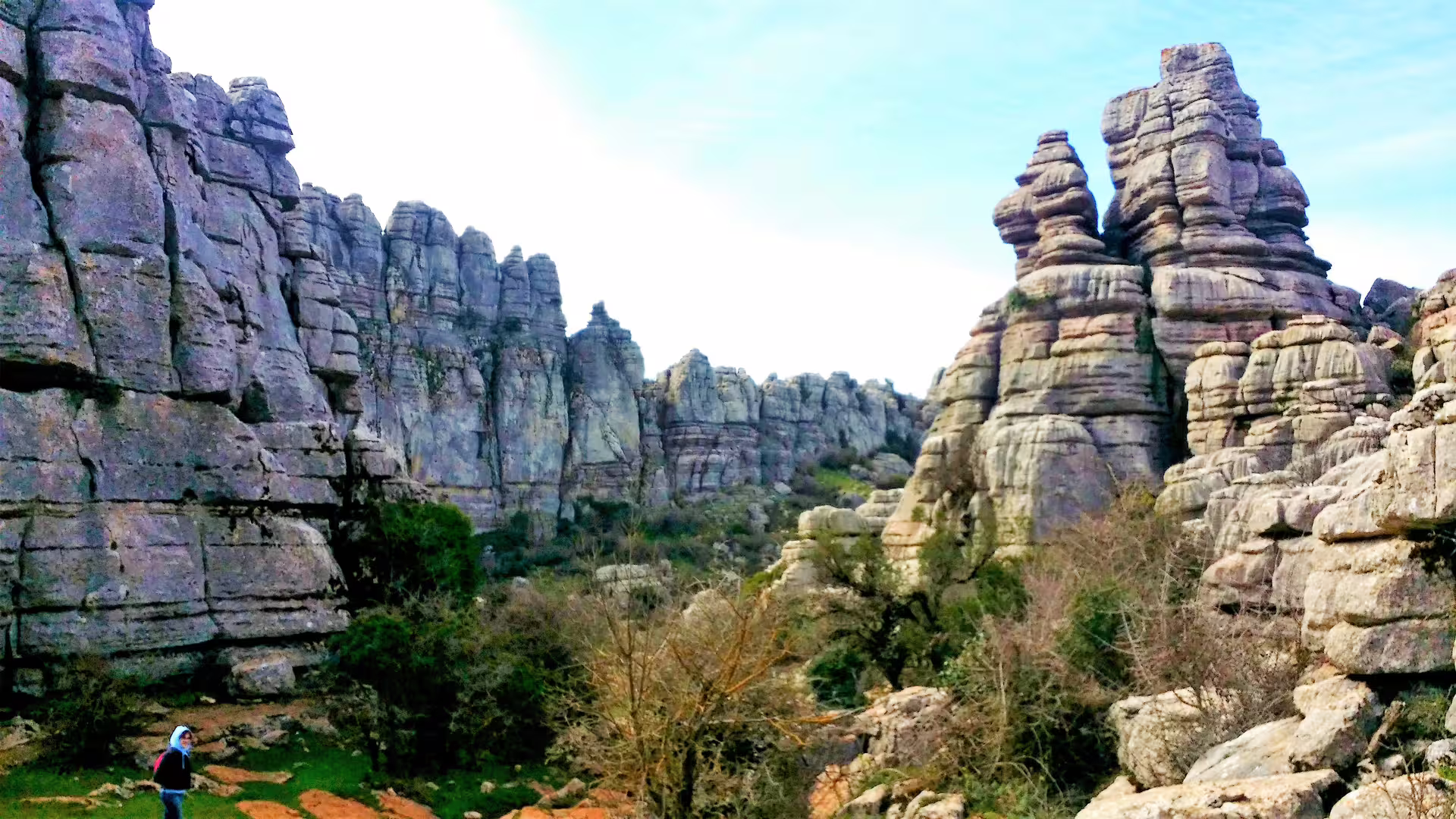 El Torcal de Antequera limestone towers on a private day trip with hotel pick-up, scenic walk from Málaga area