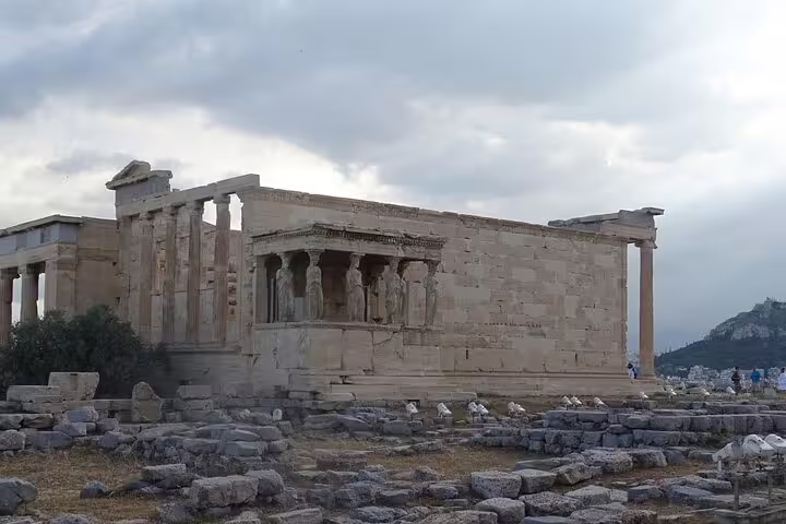 Erechtheion on the Acropolis in Athens, key stop on a Best of Athens half-day private tour with guide