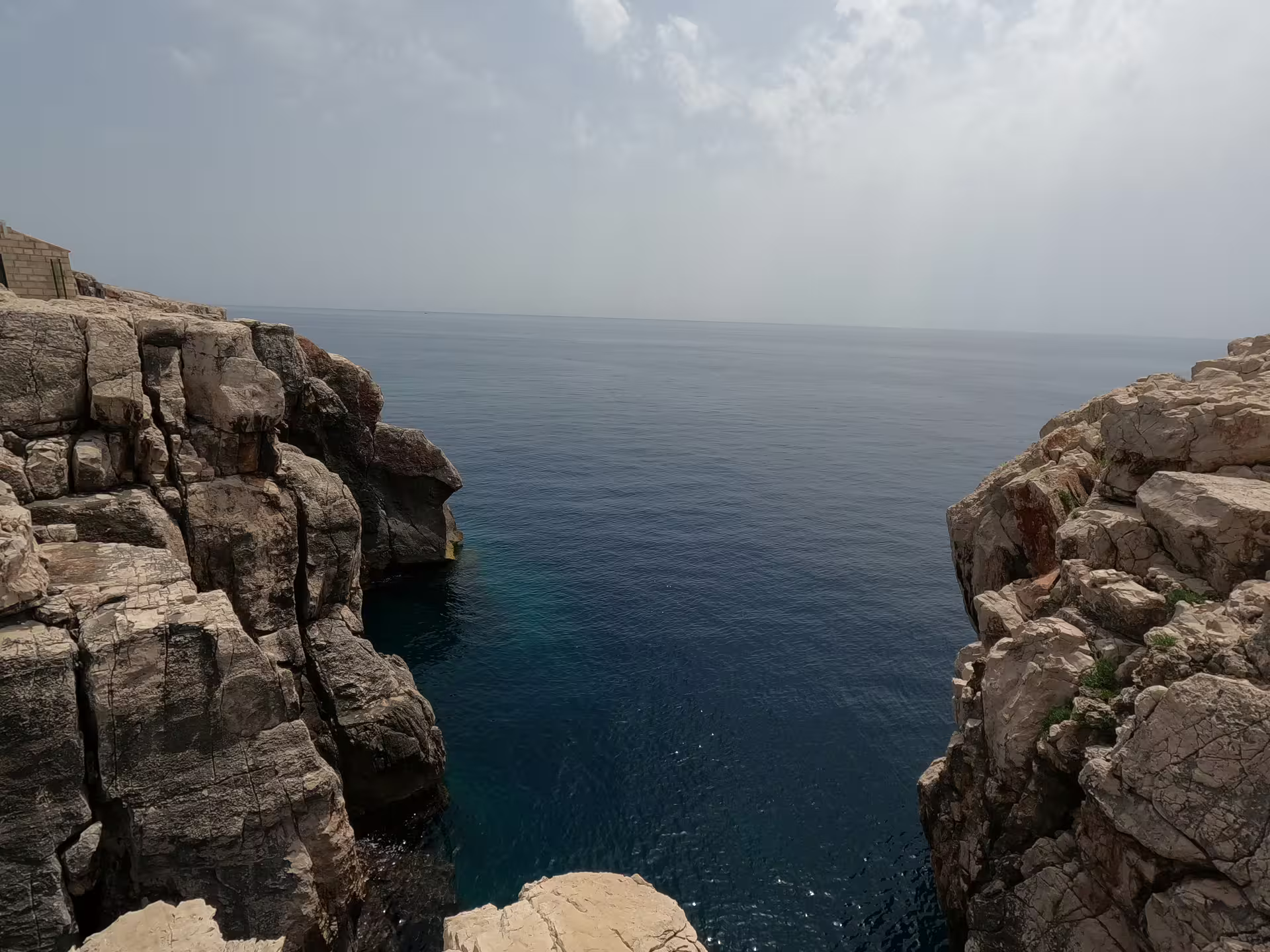 Dramatic sea cliffs near Dubrovnik, scenic stop on Game of Thrones & Lokrum 3-hour tour by the Adriatic