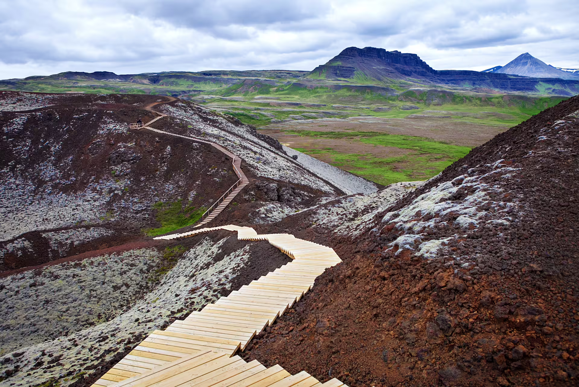 Grábrókarfell volcanic crater