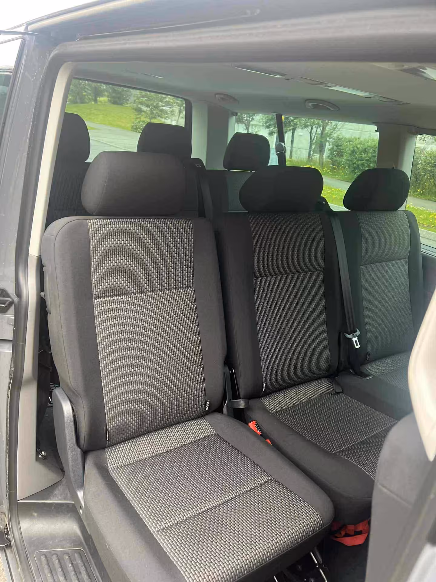 Comfortable minibus seating for Grand Golden Circle tour from Reykjavik, ideal for small-group day trips
