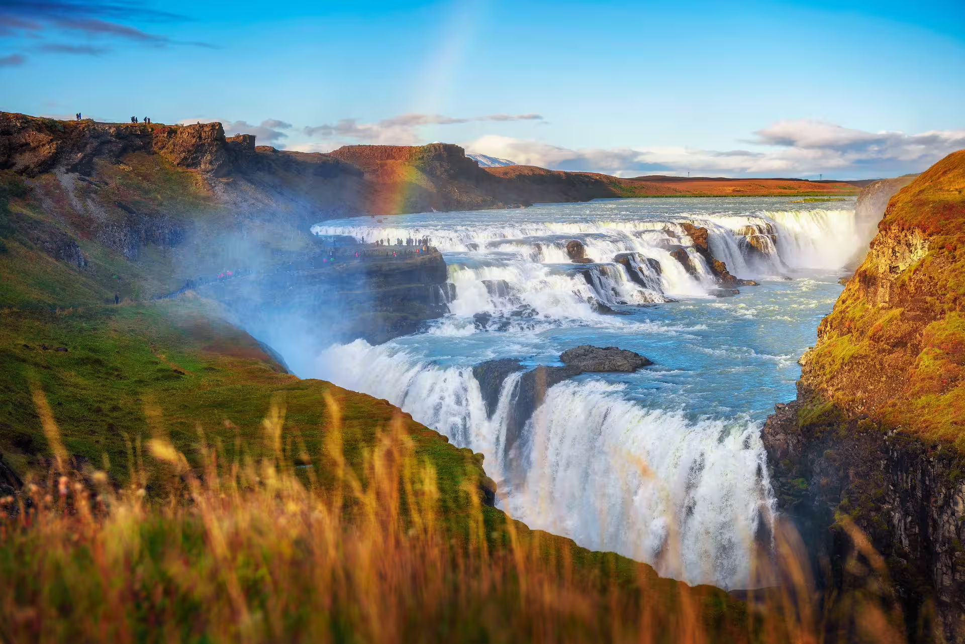 Gullfoss waterfall