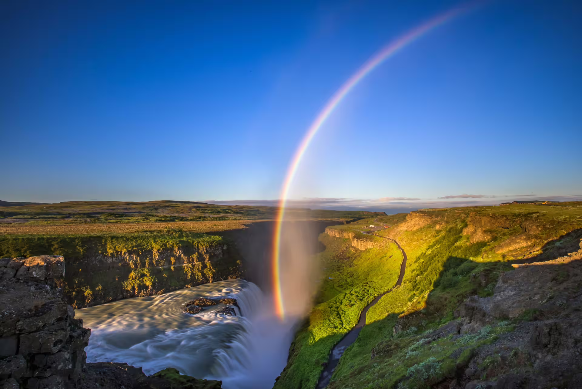 Gullfoss waterfall