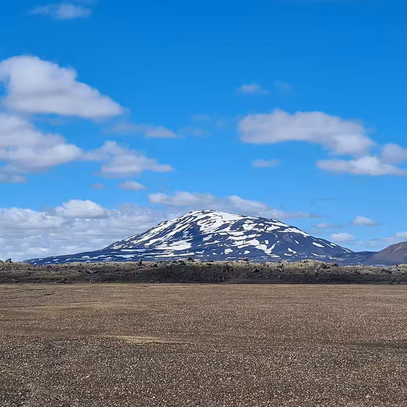 The famous Hekla volcano. This on the second day in the trek