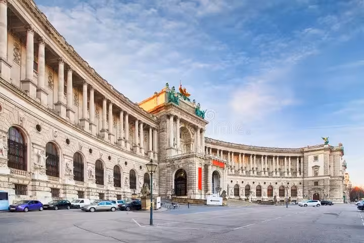 Grand Hofburg Palace Neue Burg wing on Heldenplatz, must-see stop on a Vienna private day tour itinerary