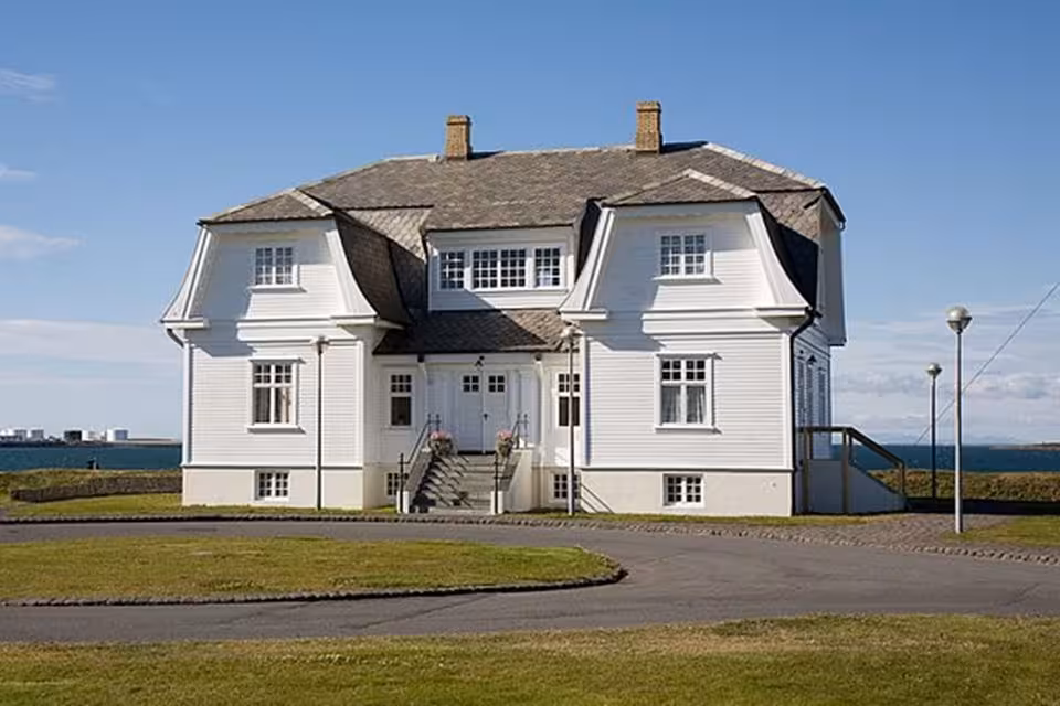 Historic Hofdi House in Reykjavik a must-see landmark on a private local secrets city tour in Iceland