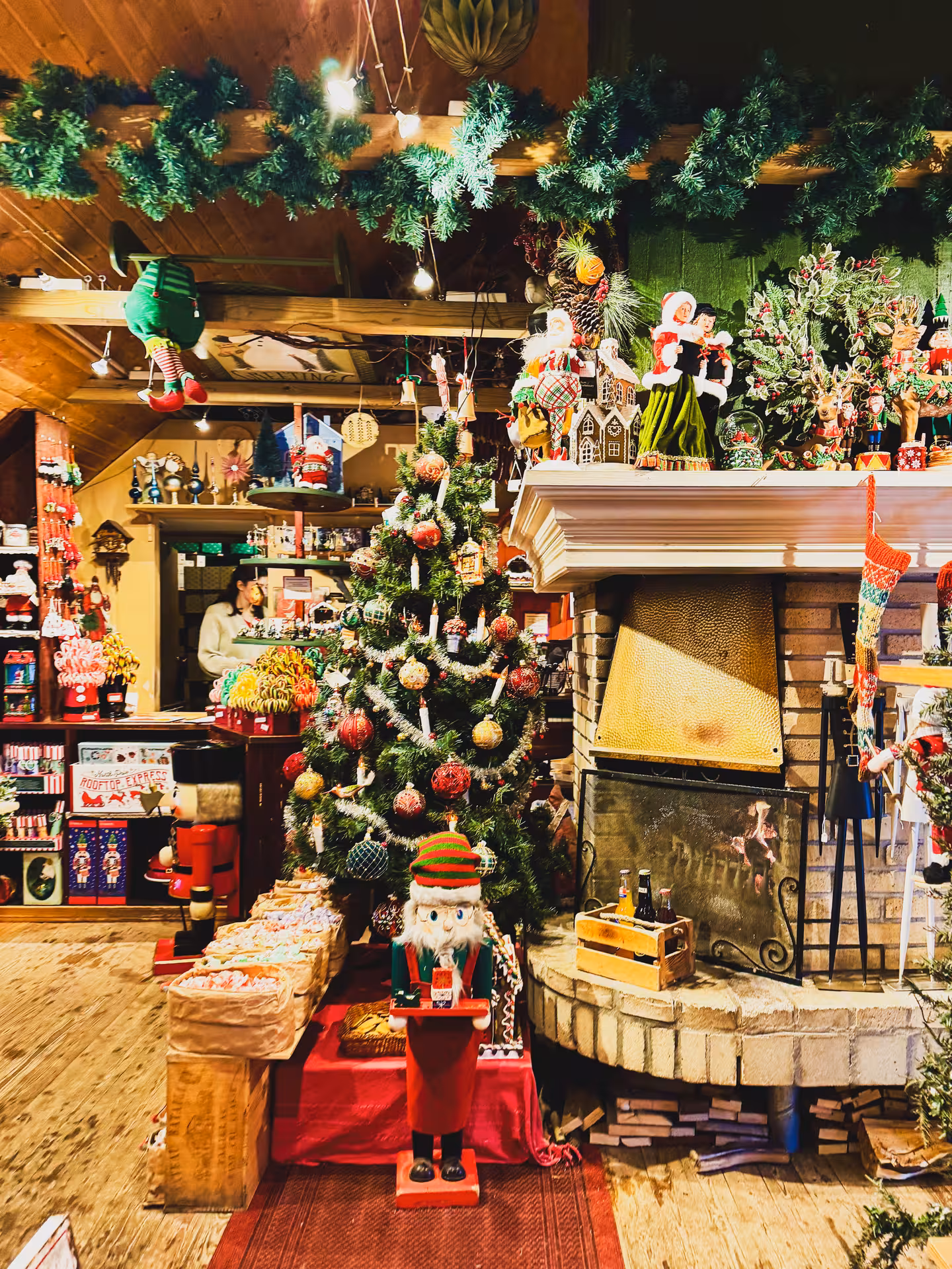 Cozy Iceland Christmas House interior with decorated tree and festive gifts on Northern Wonders private tour