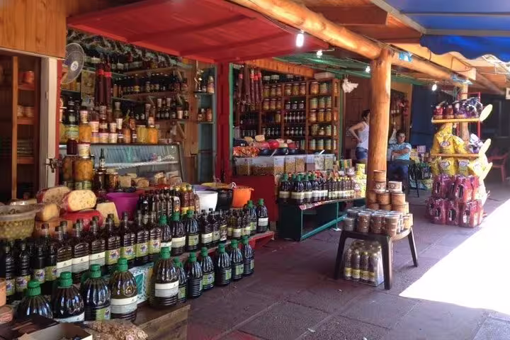 Explore vibrant local markets offering diverse products on the 4-Day Shared Guided Tour of Iguazu Falls.