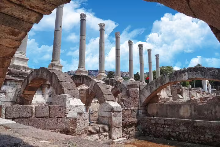 Agora of The ancient city of Smyrna 