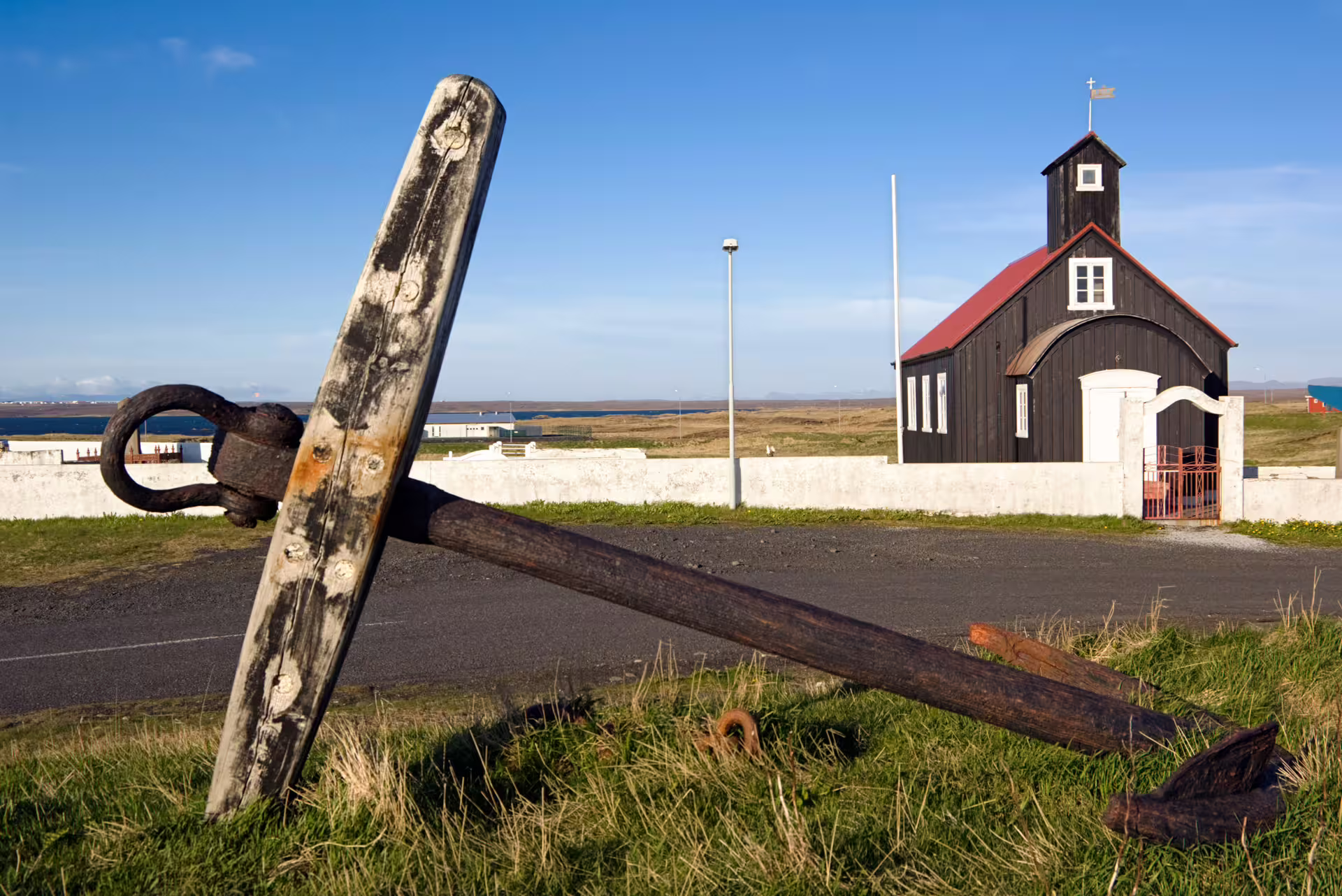 Kirkjuvogskirkja black church