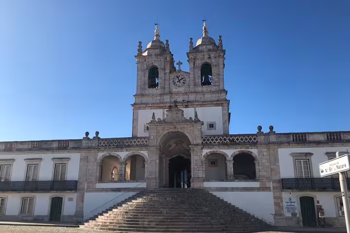 Explore the historic charm of the Sanctuary of Our Lady of Nazaré on the Lisbon to Nazaré guided tour.