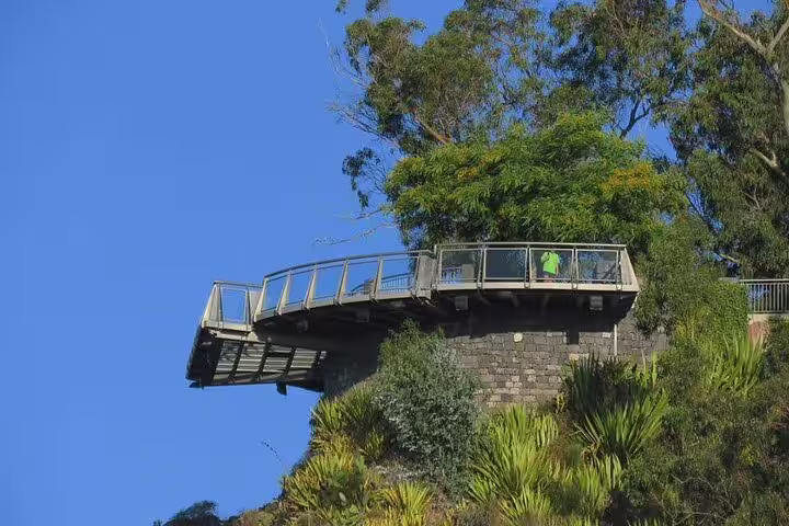 Madeira's stunning skywalk offers breathtaking views on a guided 4x4 adventure, paired with exquisite wine and tapas.