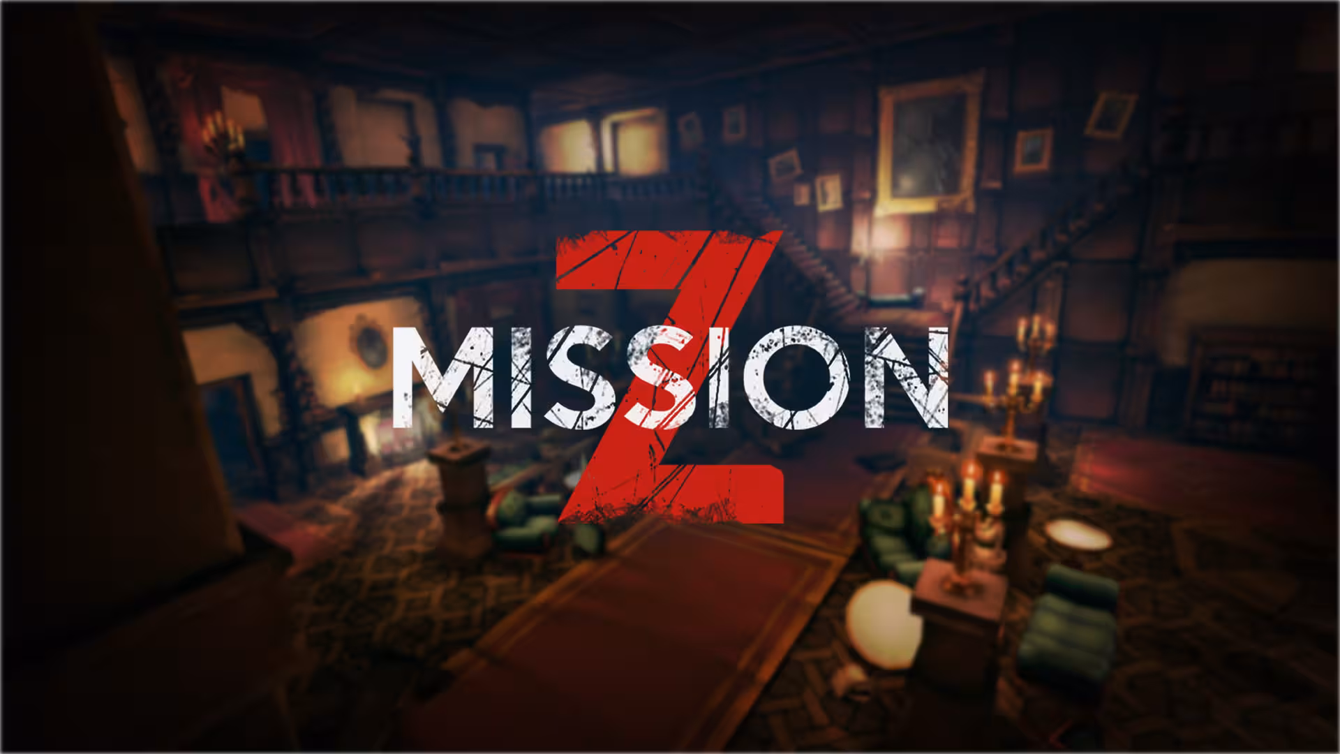 Matrix X Mission Z escape room experience in eerie mansion lounge, puzzle-solving team adventure booking