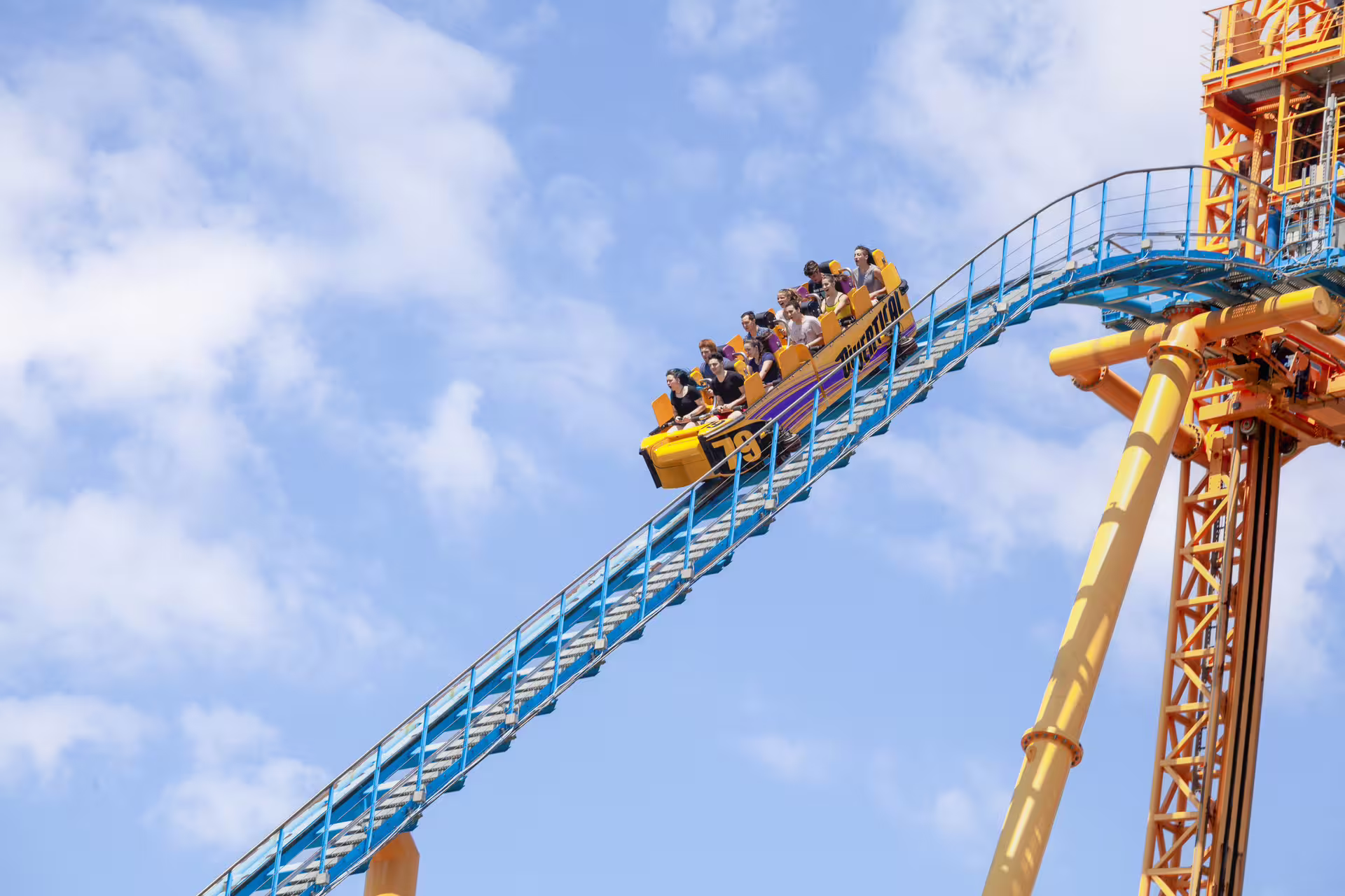 Mirabilandia entry ticket ride: roller coaster drop thrill, plus Maranello Ferrari Museum visit in Italy