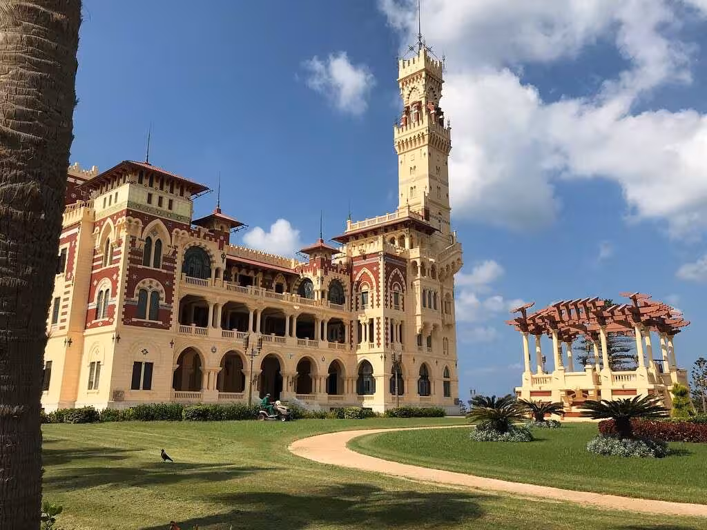 Montaza Palace gardens in Alexandria on a Two-day Cairo and Alexandria tour from Marsa Matrouh