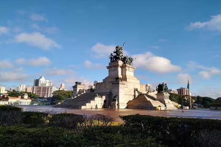 Monument to Independence in São Paulo, capturing Brazil's rich history and cultural heritage.