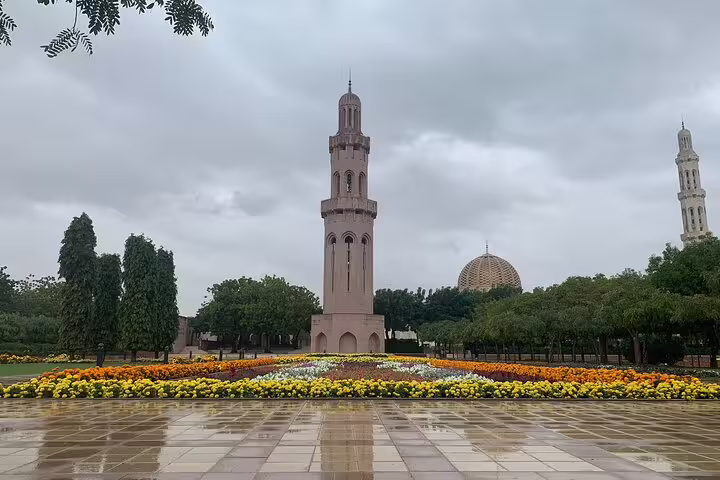 Explore Muscat's stunning architecture and vibrant gardens on a private morning tour with a knowledgeable Omani guide.