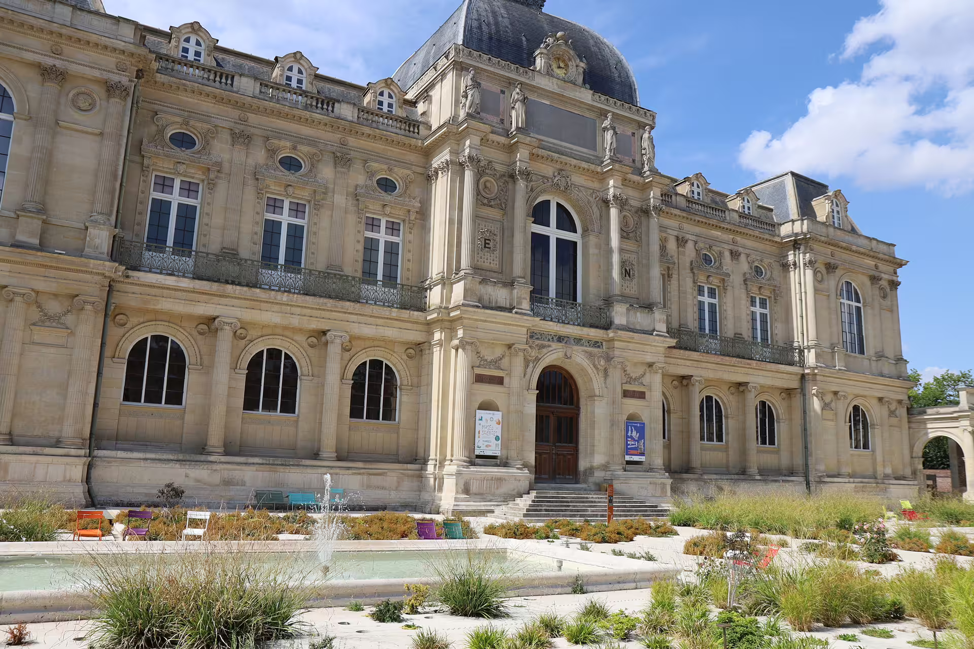 Musée de Picardie facade in Amiens, featured on the 1-day self-guided walking tour audioguide in 7 languages
