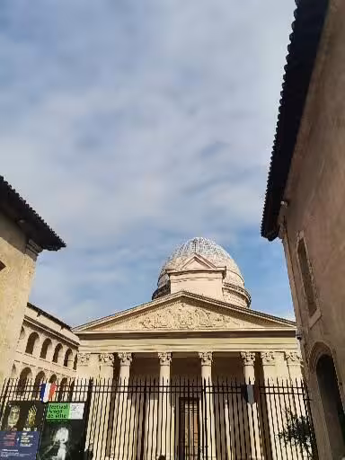 Neoclassical church façade and dome in Provence, a key stop on a 14-day Christian heritage cultural tour