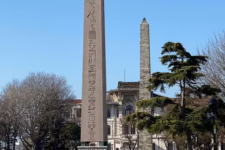 Obelisk of Theodosius at Sultanahmet Square, Istanbul highlight on 8-day Seven Churches of Revelation mini group tour