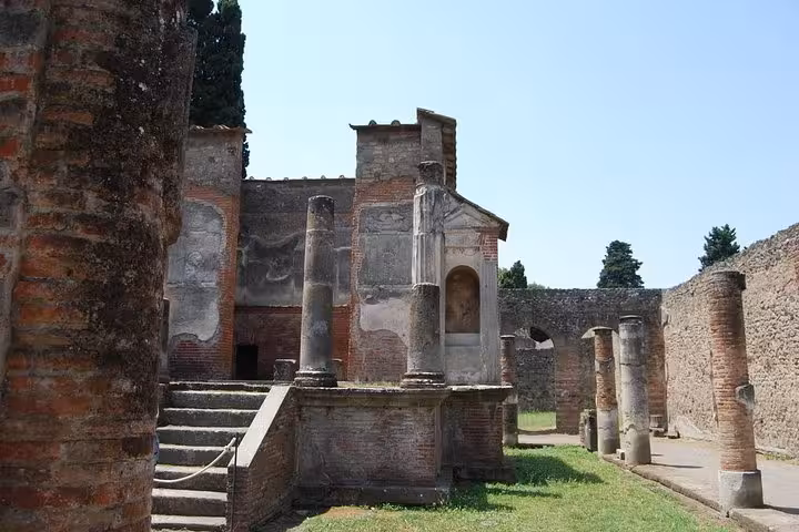 Explore ancient ruins of Pompeii with skip-the-line tickets on a Naples private shore excursion.