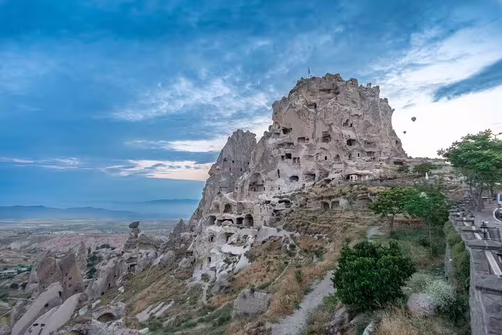 Experience breathtaking views of Cappadocia's rugged landscape and historic caves on a private tour from your hotel.