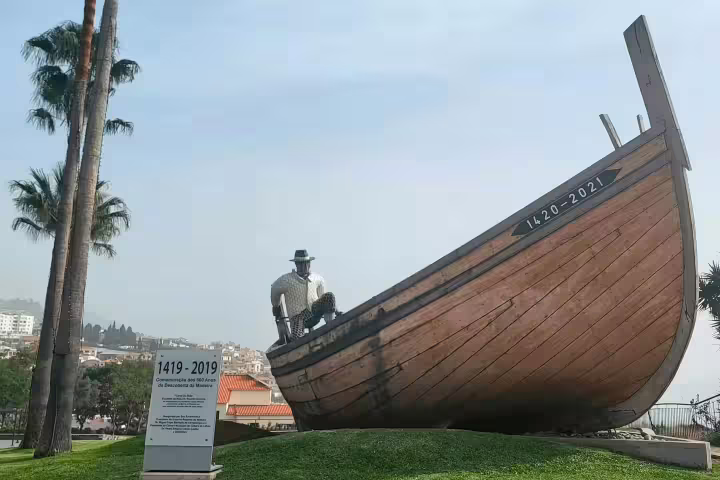 Discover Madeira with a private tour featuring a unique boat sculpture and lush surroundings, offering comfort and flexibility.