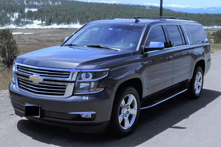 Luxury Chevrolet Suburban SUV for Puerto Vallarta Airport private arrival transfer PVR service