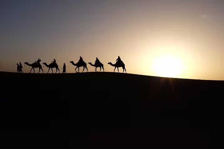 Golden Dunes Qatar Safari: Sunset Adventure & Thrilling Dune Bashing.