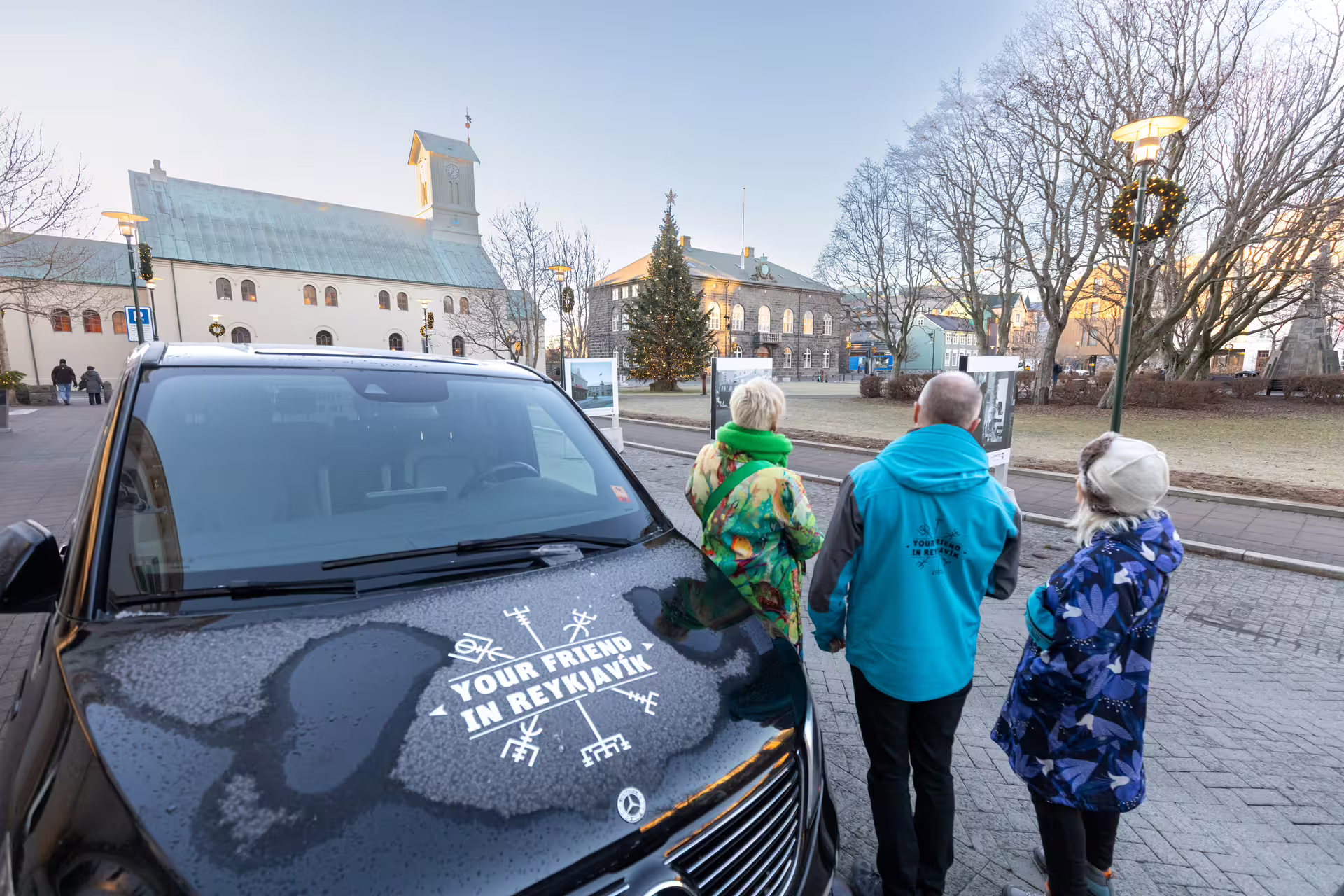 A guide from Your Friend in Reykjavik sharing the history of Reykjavik during the Private 3 Hour Driving Tour