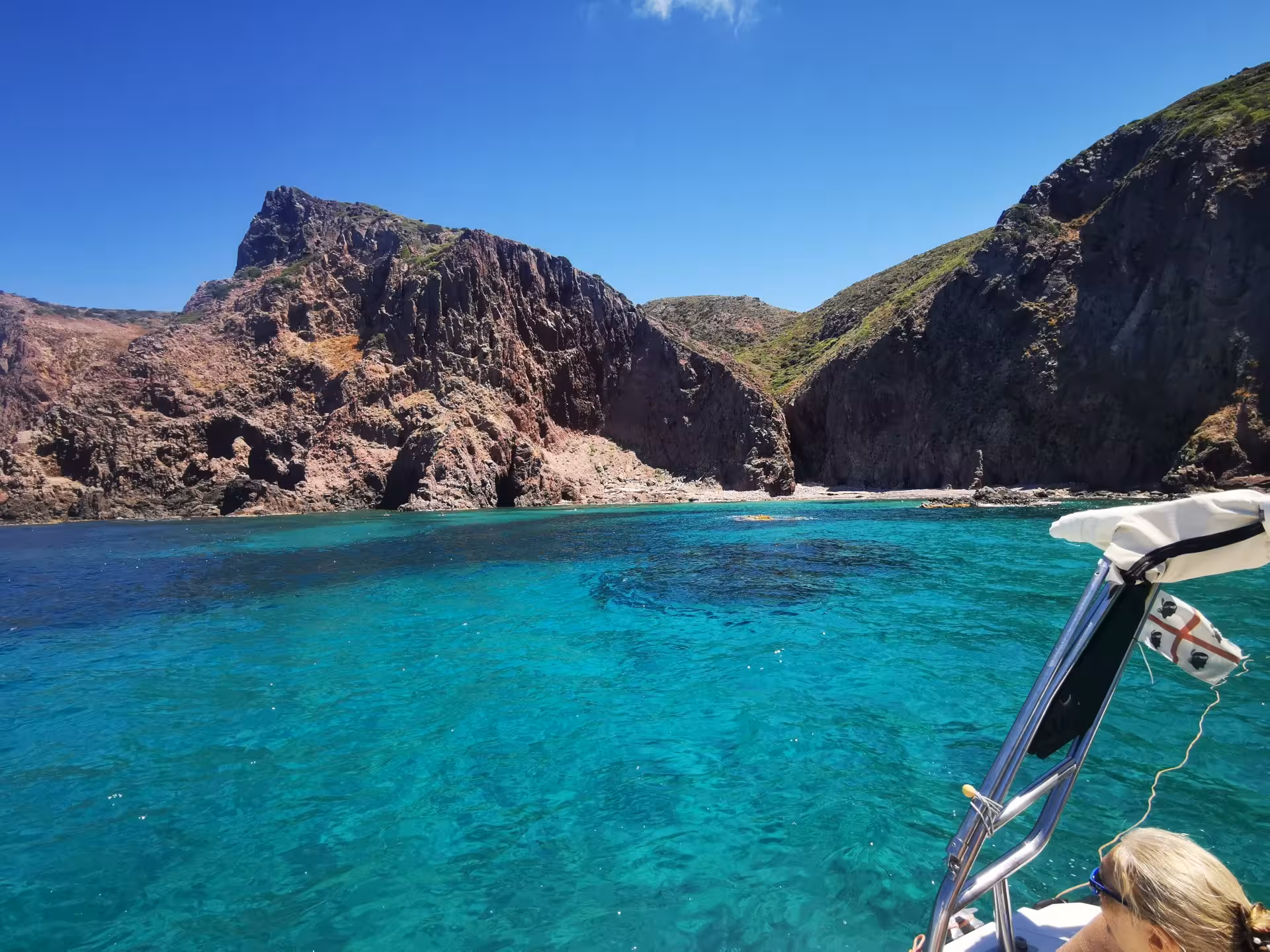 Explore crystal-clear waters and rugged cliffs on the RIB tour from Sant'Antioco to Carloforte.