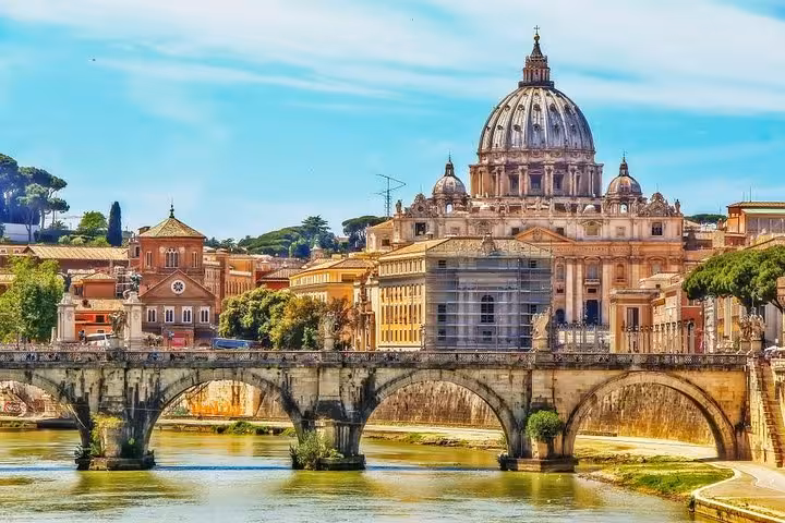 Experience the majestic St. Peter's Basilica and the scenic Tiber River on our exclusive Rome tour from Civitavecchia.